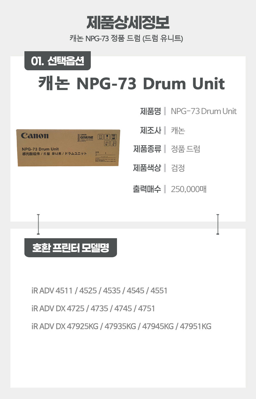 NPG-73 Drum Unit