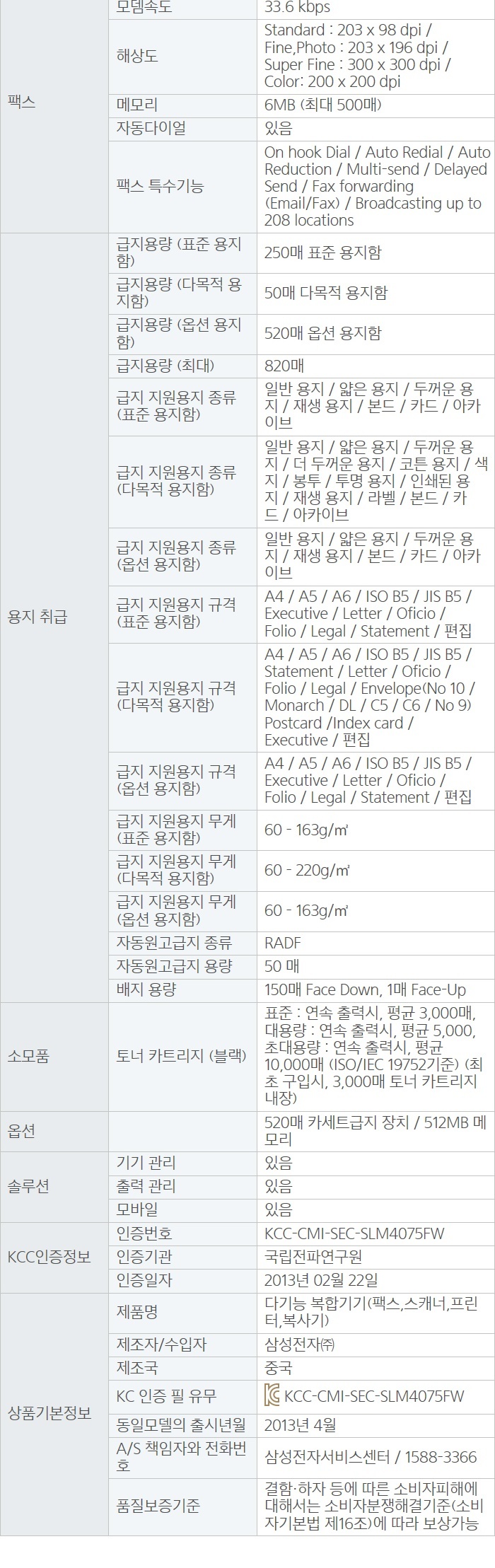 삼성 SL-M3870FW